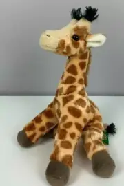 Wild Republic Giraffe Plush Lovey Toy 8" Stuffed Animal 2014 K&M Beanie NWOT NEW