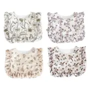 Comfortable Feeding Bibs Lovely Pattern Baby Bibs Baby Bandana Bibs Cotton Bibs