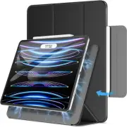 Magnetic Case for iPad Pro 12.9 Inch 2021/2020/2018 Model, Support Apple Pencil