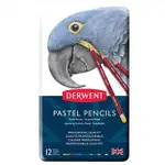 英國德爾文 DERWENT DW32991 PASTEL PENCILS 粉彩色鉛筆鐵盒裝 12色