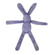 Snuggle Friends Rabbit Purple Dog Toy