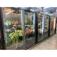 在飛比找蝦皮購物優惠-二手大型花櫃 花卉展示櫃 3台 花店冰箱 鮮花冷藏櫃