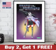 Transformers G1 Megatron Kotobukiya Girl Poster 18" x 24" Print Anime Retro 80s