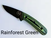 Australian Made Fixed Blade Hunting Knife, Cerakoted Blade EDC Outdoor knife