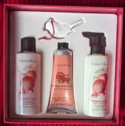 Crabtree & Evelyn POMEGRANATE ARGAN And GRAPESEED Oil 3 Full Size Items + Dove