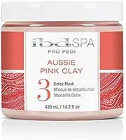 ibd Spa - Pro Pedi - Aussie Pink Clay - Detox Mask - 420 ml / 14.2 oz