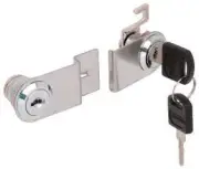 CRL Chrome Plated Lock for Double Swinging Glass Door