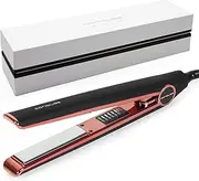 Corioliss C1 Digital Hair Straightener for Women Professional Titanium Plates Flat Iron (Black Copper)