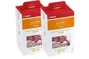 2 Sets Canon Selphy RP108 Ink Cartridge Refill + Paper Pack 108 Sheets