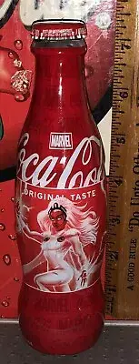 2024 COCA COLA X MARVEL STORM 8 OUNCE WRAPPED COCA - COLA GLASS BOTTLE