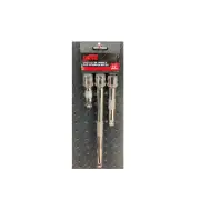 3 Pcs of Chicane 1/2" Drive Wobble Plus Extension Bar Set - Size 3" 5" 10"