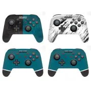 OFFICIAL NHL SAN JOSE SHARKS VINYL SKIN DECAL FOR NINTENDO SWITCH PRO CONTROLLER