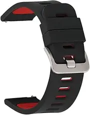 [DJDLFA] Soft Sport Silicone Band Straps For Garmin Vivoactive 3/4 Smart Wristband Bracelet Forerunner 645 245 Venu SQ / 2 Plus 20/22mm
