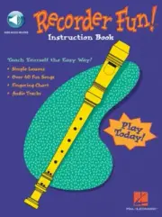 Recorder Fun Teach Yourself the Easy Way Recorder Book and Audio NEW 000710005