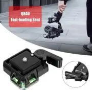 QR40 Camcorder Tripod Monopod Ball Head Quick Release Plate Holder for DSLR Cam