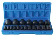Action 600201901 - 19 Piece 1/2" Drive Impact Socket Set Imperial