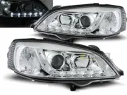 Faros LED DRL Busque for Opel ASTRA G 1997>2004 Daylight Chrome Envío gratis LPO
