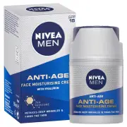 Nivea For Men Anti-Age Hyaluron Face Moisturising Cream SPF15 50ml