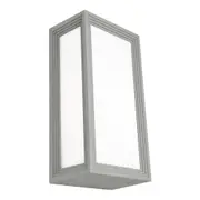 Lyon 1 Light Exterior Wall Light Silver - LYON1ESLV