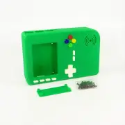 PiGRRL 2 GREEN GameBoy Case with Buttons & Screws for Raspberry Pi 2/3 Game Boy