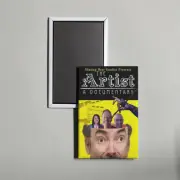 The Artist - A Documentary Mini Movie Poster Fridge Locker Magnet