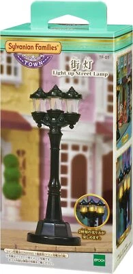 Calico Critters Sylvanian Families Town Light up Street Lamp TF-01 EPOCH