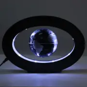 (Silver EU Plug)Electronic Magnetic Levitation Floating Globe With LED Light Hot