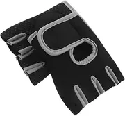 OHPHCALL 1Pair Breathable Half Finger Training Gloves for Men Women Slip Workout Mittens for Weight Lifting Gym Yoga Outdoor Activities Flexible Lightweight Comfortable
