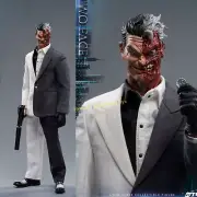 MTOYS THE Batman Two-Face 2 Heads 1/6 Scale Action Figure IN STOCK