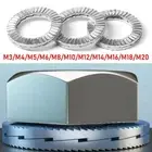 5Pcs Double Side Wedge Lock Washer M4 M10 M12 M16 M20 Dacromet Gasket