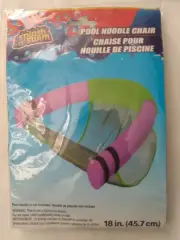 Brand New Splash-N-Swim Pool Noodle Toy Pool Lounge Chair 18" Green