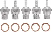 GRARRO 5Pcs N3 Glow Plug Nitro Truck Hot Spark Apex Engine Parts Accessories Replacement OS RC Model Car 70117