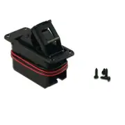 GOTOH 9V BATTERY BOX HOLDER CASE COMPARTMENT COVER HORIZONTAL ACTIVE BASS GUITAR