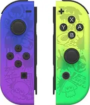Joy Cons for Switch Controllers, Wireless Replacement for Switch Joycons, Left and Right Switch Controllers Joycon Support Sports Dual Vibration/Wake-up/Motion Control