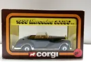 1983 Corgi 50s Classics 1:43 Black 1956 Mercedes 300SC Roadster