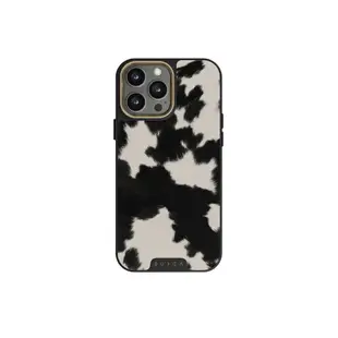 BURGA iPhone 15系列Elite款磁吸式防摔保護殼-雪白斑紋
