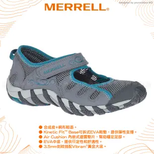 MERRELL 美國 女 Waterpro Pandi 2 水陸兩棲鞋《鐵灰》033190/輕量涼鞋 (8折)