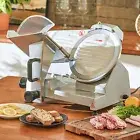 WILPREP Commercial Meat Slicer Electric Slicer 10"/12" Blade Deli Cheese Cutters