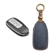 Protective Leather Key Fob Case for Chery 5 Ideal for Smart Remote Keys
