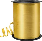 Gold Curling Ribbon, Balloon String 500 Yard for Gift Wrapping, Curly Ribbons, 3