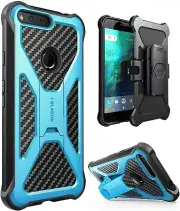 Google Pixel XL Case, iBlason Transformer, Kick Stand, Heavy Duty, Belt Clip BL