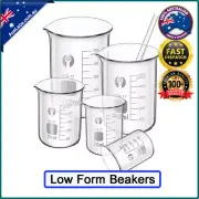 Glass Beaker Low Form TECHNOS BOROSILICATE graduated 50ml - 2000ml