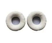 1 Pair Ear Pads Cushion Cover Ergonomic Design for AKG K420 K430 LE-K416P Y30 K404 Headset Earphone - White