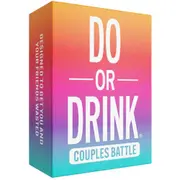 Do or Drink Couples Battle Wasted Activity Tabletop Fun Play Party Games