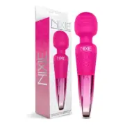 Introducing the Nixie Rechargeable Wand Massager - Model NM-1001: A Luxurious Pl