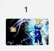 2 Premium Print Majin Vegeta Small Chip Bank Debit/Credit Card Skin Choose 2