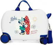 Joumma Disney Mickey & Minnie Children's Suitcase Multicolour 45 x 31 x 20 cm Hard 1.8 kg Combination Lock Side ABS 1.8 kg 27.9L Hand Luggage, Multicoloured, One Size, Children's Suitcase