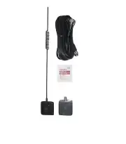 WORKMAN WEP9000 ON GLASS MOUNT MOBILE CB + WEATHER BAND ANTENNA 50W w/17FT CABLE