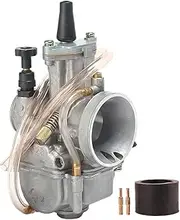 Carburettors Universal Carburetor 2T 4T for Motorcycle for PWK Carburetor 21 24 26 28 30 32 34mm Dirt Bike Pit Scooter for ATV Quad Motorcycle Carburetor(A24mm)
