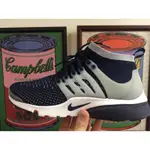 NIKE AIR PRESTO FLYKNIT ULTRA 海軍藍 灰 襪套 全新正品 US9